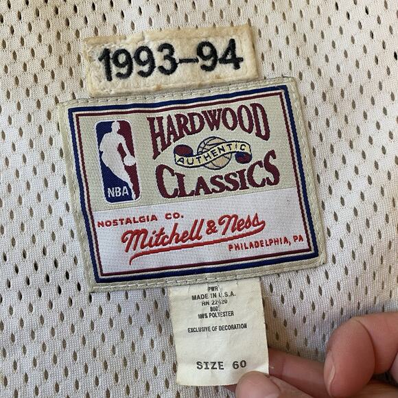 Authentic Mitchell & Ness Gary Payton 93-94 Seattle Sonics 20 Jersey Men 60 USA - Picture 5 of 12